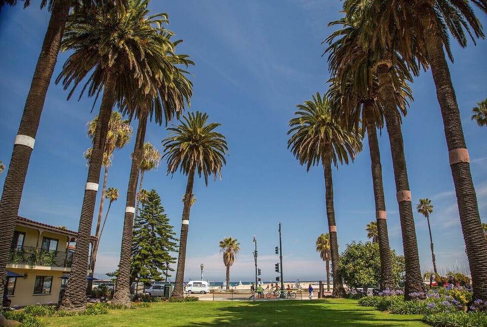 A historic park on Cabrillo Boulevard