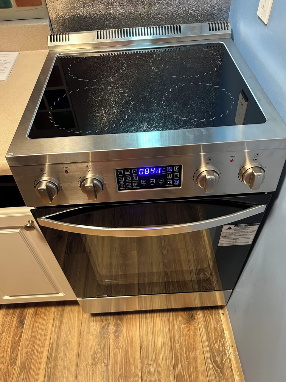Smooth top range