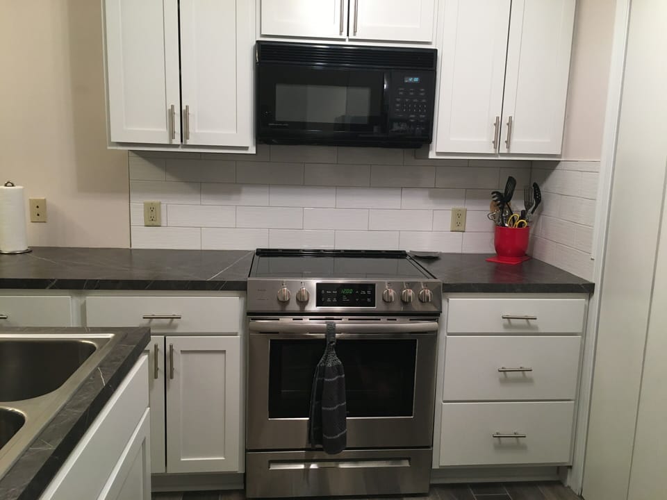 GE stove/microwave 