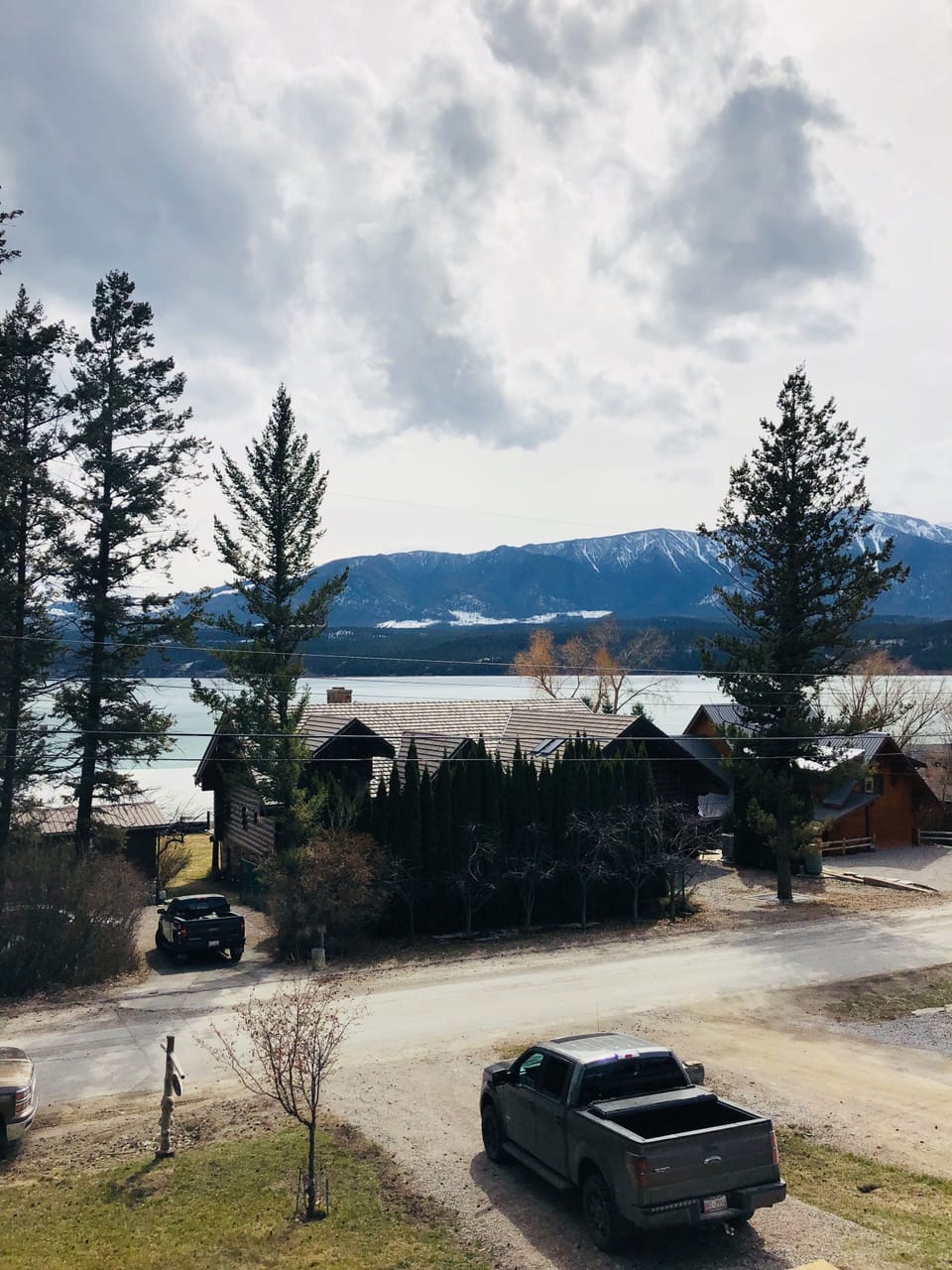 View from the patio