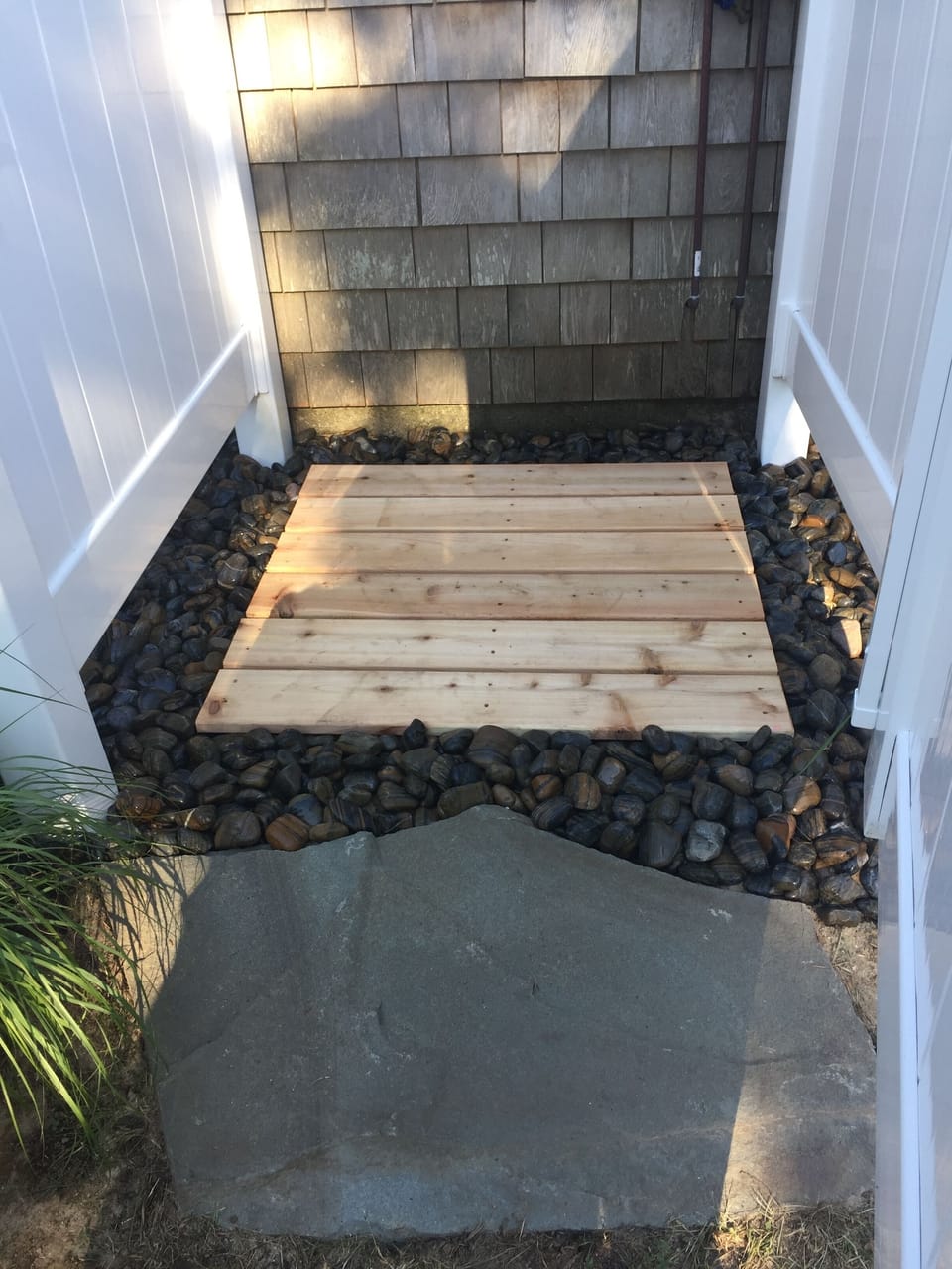 Outside Shower - Interior View