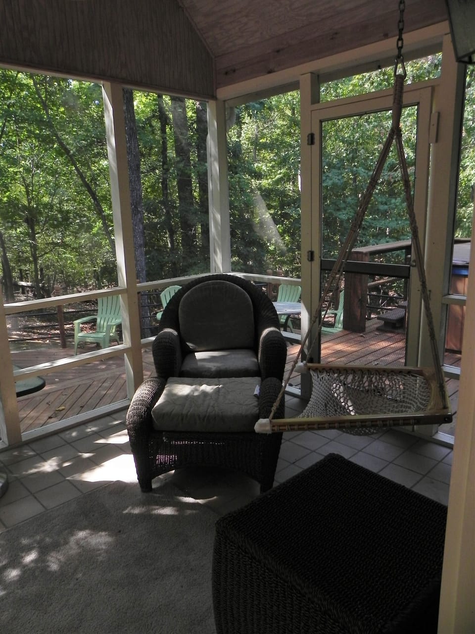 Screened porch