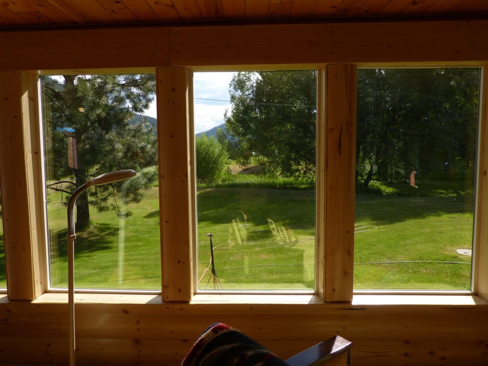 Front Windows Looking 
West