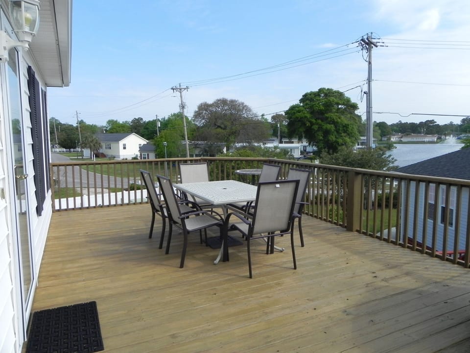 Have your meals on the Deck