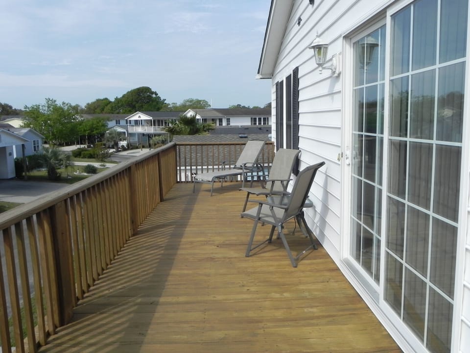Nice Outside on the Deck