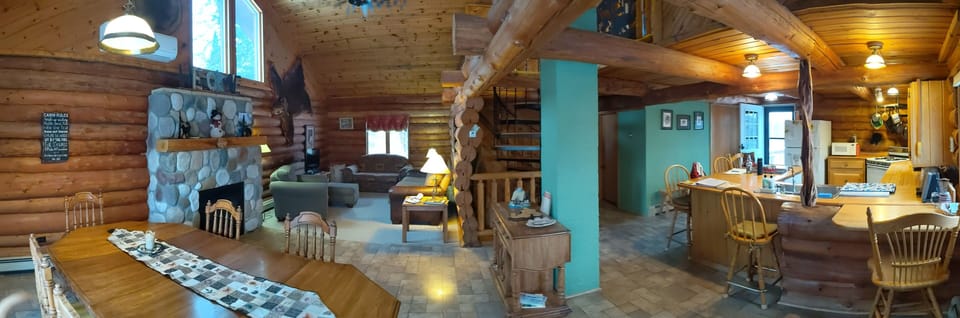 Panorama of upstairs