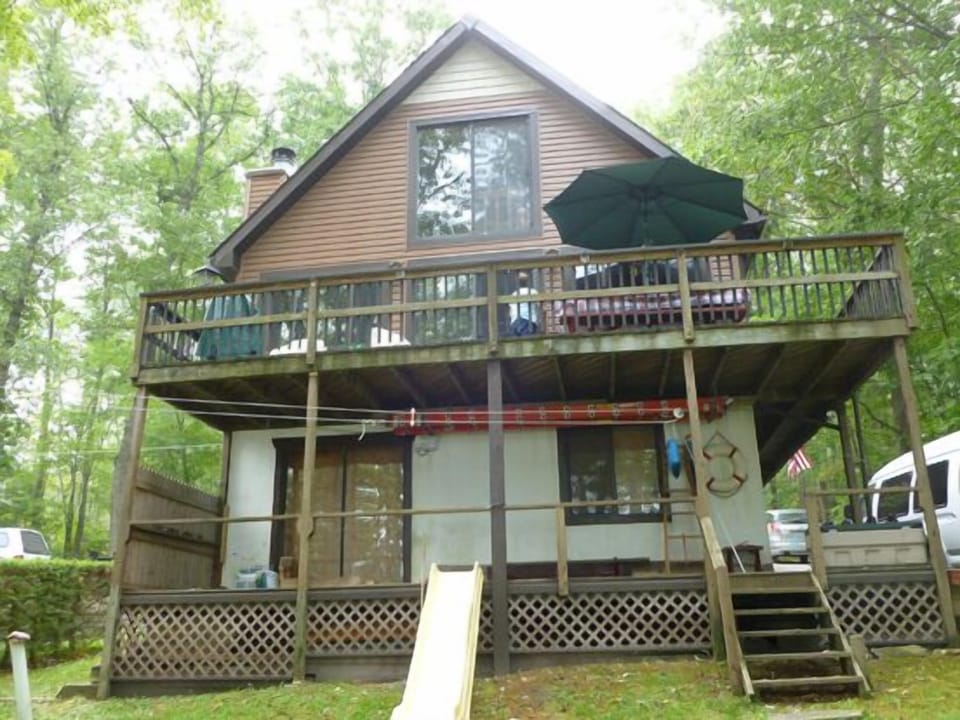 House as seen from lake