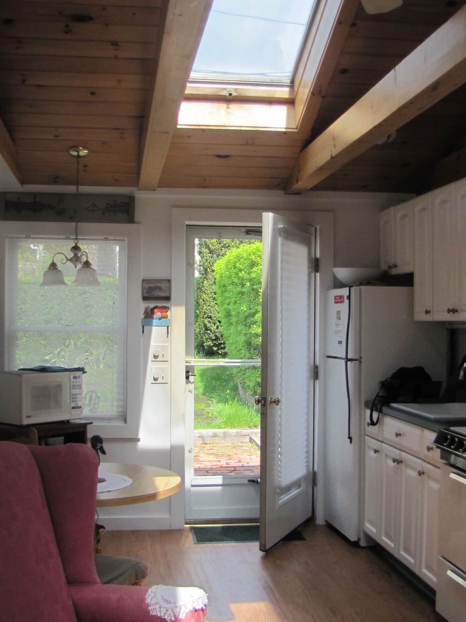 view from living room

