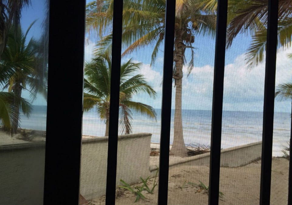 Beautiful view to the sea 