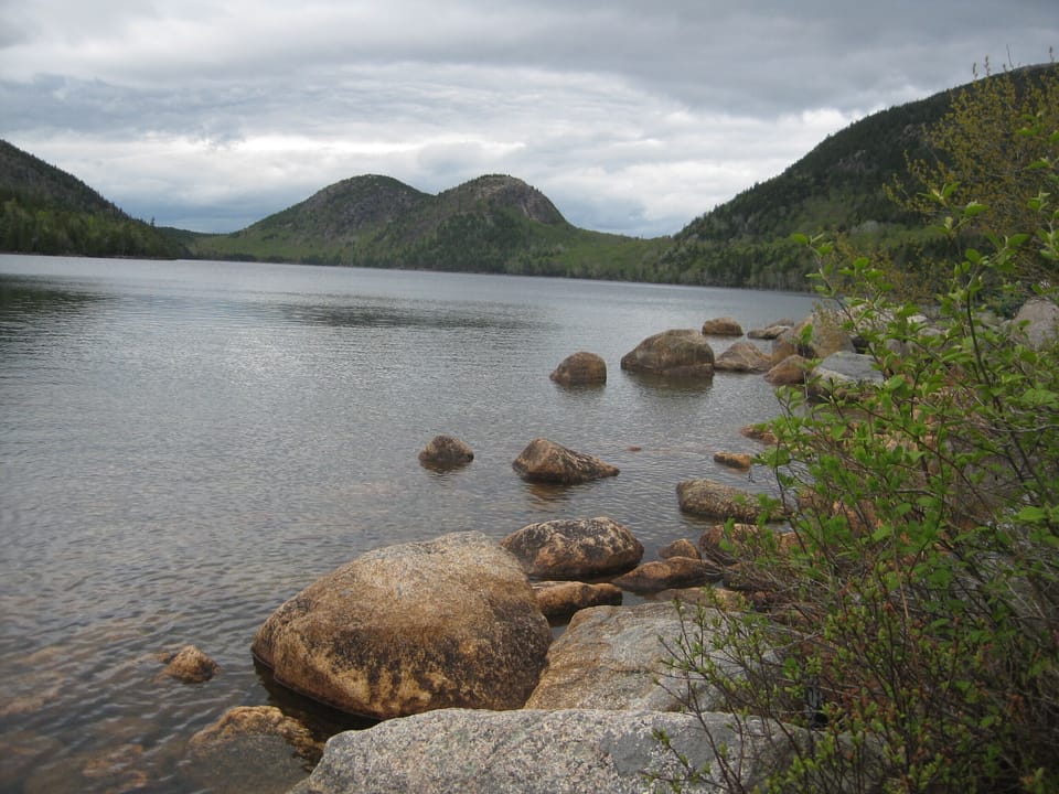 Jordan Pond & the Bubbles
1 mile from the house