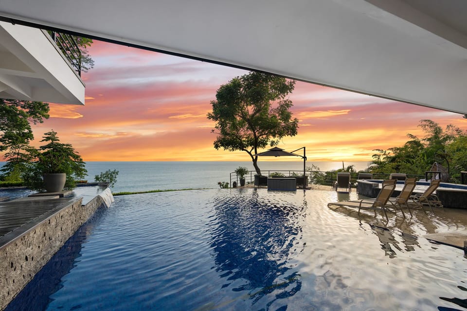 View from the pool bar: From first light to golden hour, this is the place to be