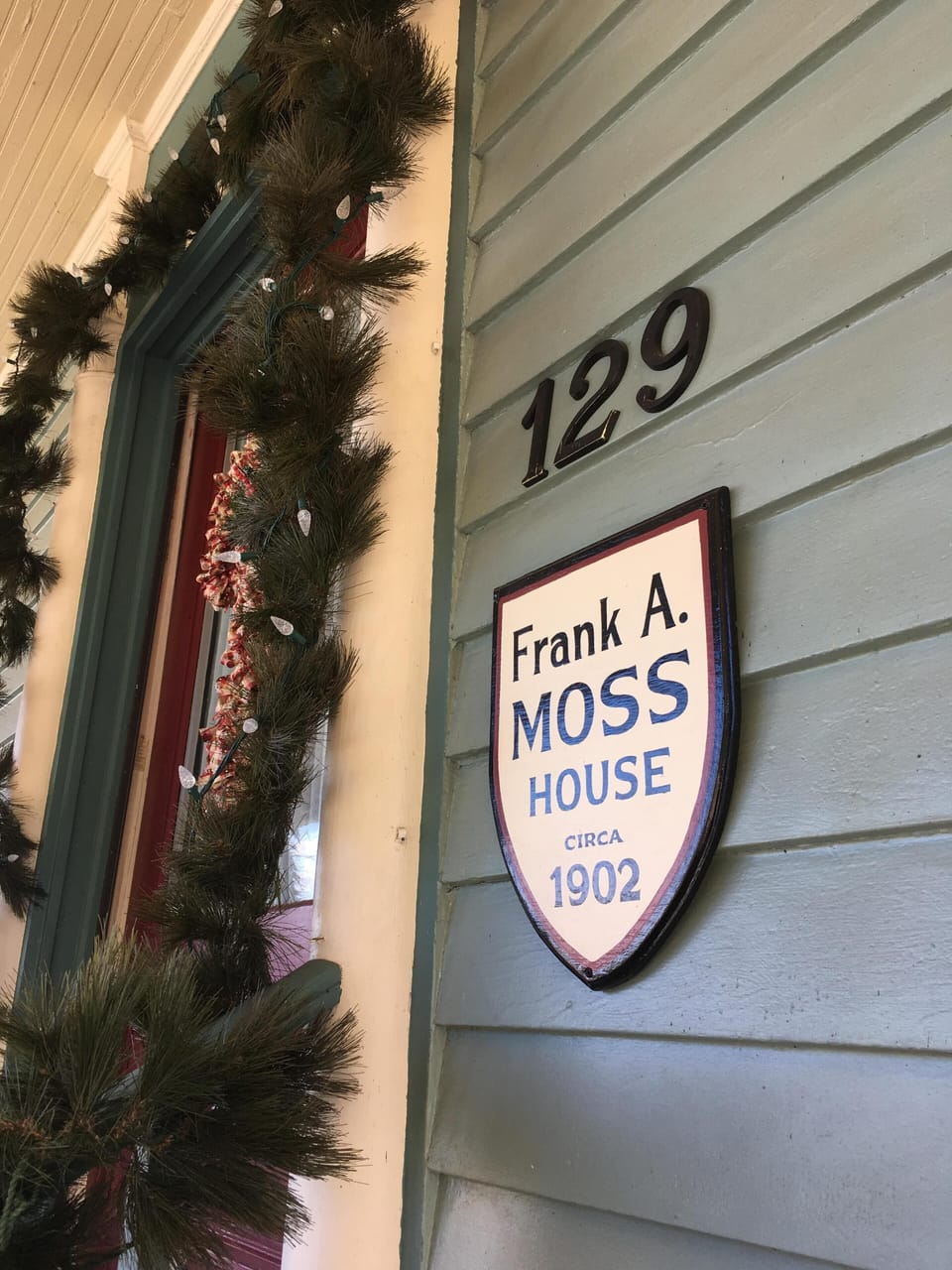 You'll be staying at a home on the cities Historic Walking Tour