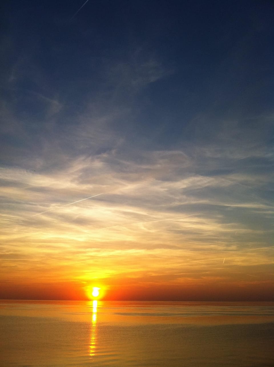 A perfect end to each perfect Lake Michigan day!
