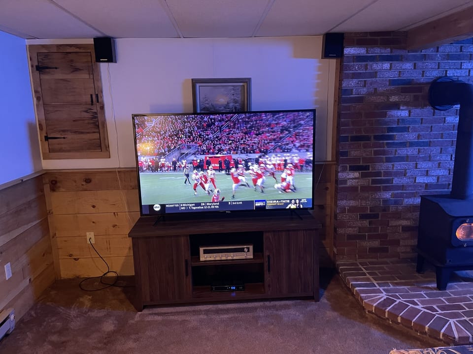 Lower level  family room area