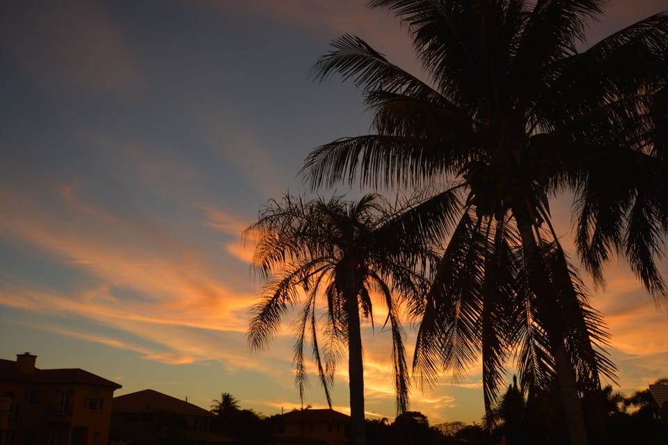 Sunset from Patio
