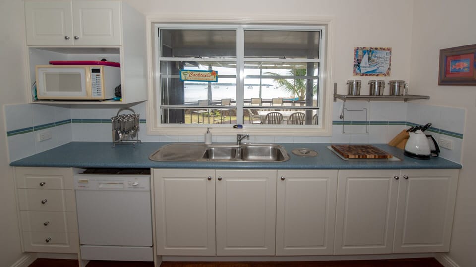 Kitchen with a view.