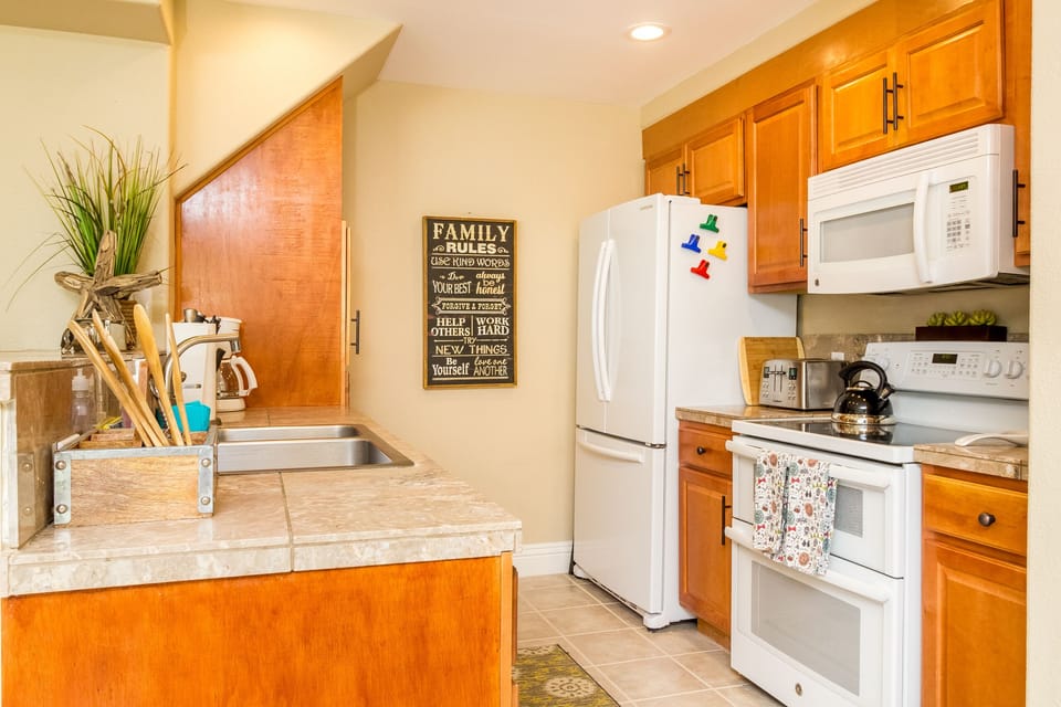 Kitchen, newly remodeled