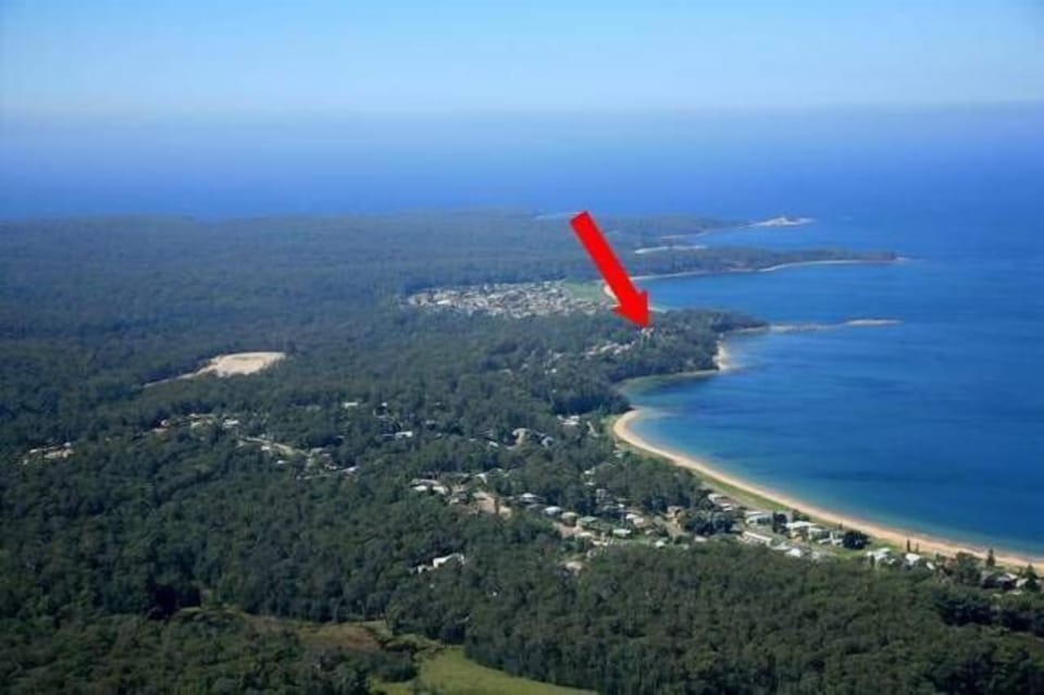 View of Long Beach with Maloneys Beach in the background.