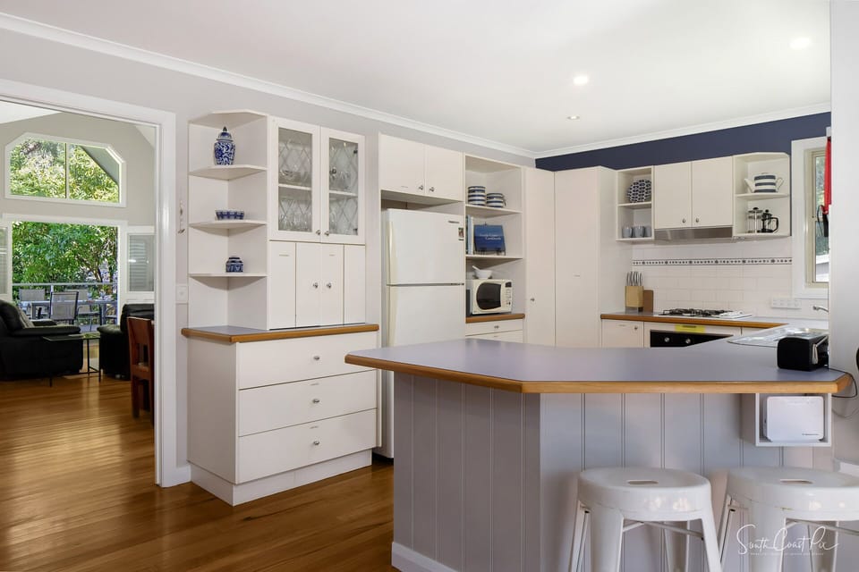 The kitchen.