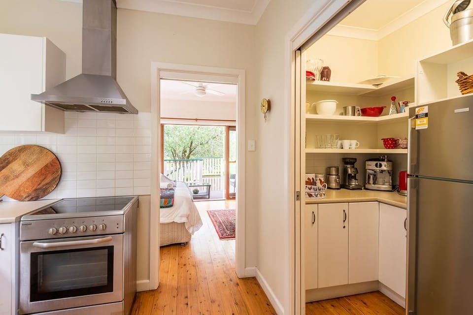 Walk in pantry in kitchen