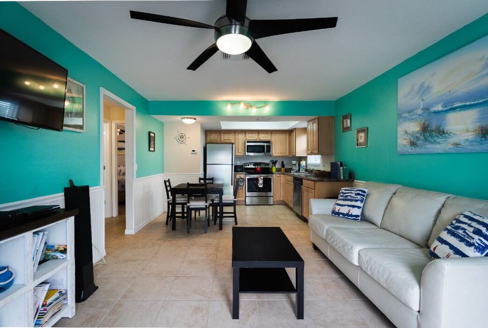 Living Room/ Kitchen/ Dining area