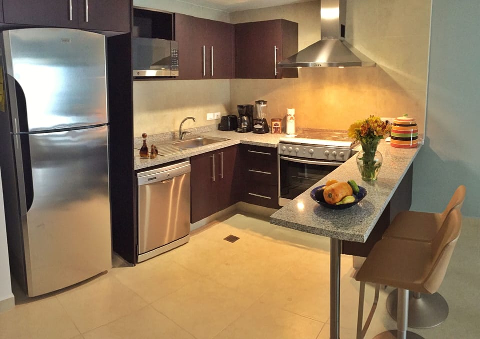 Fully equipped kitchen with all the essentials
