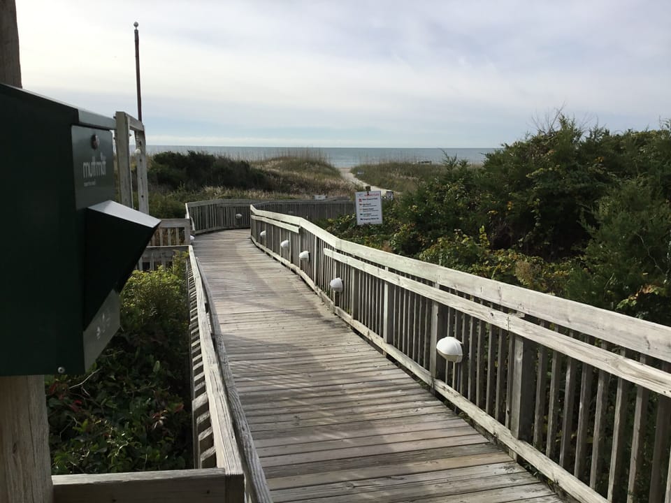 Boardwalk to the beach