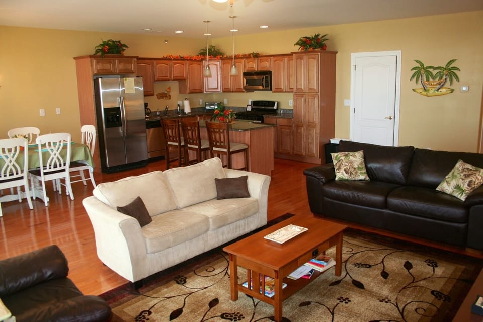 Relax in style in newly furnished family room