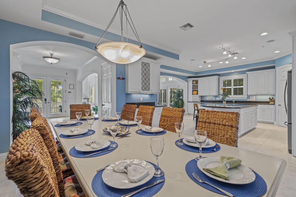 Dining Table seats 10