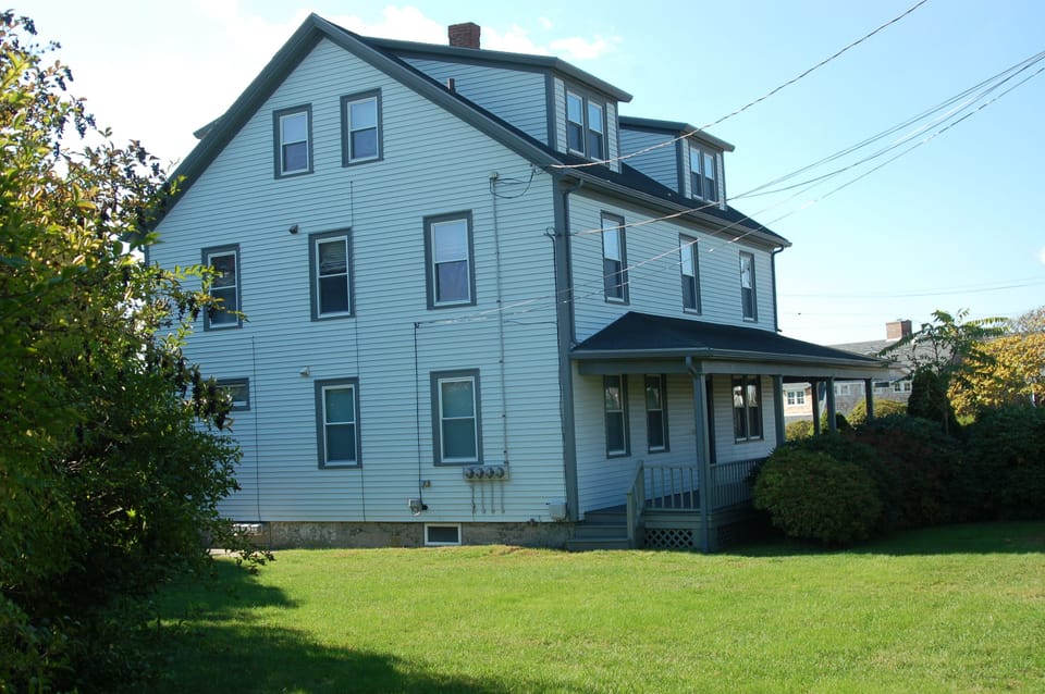 Rear and yard