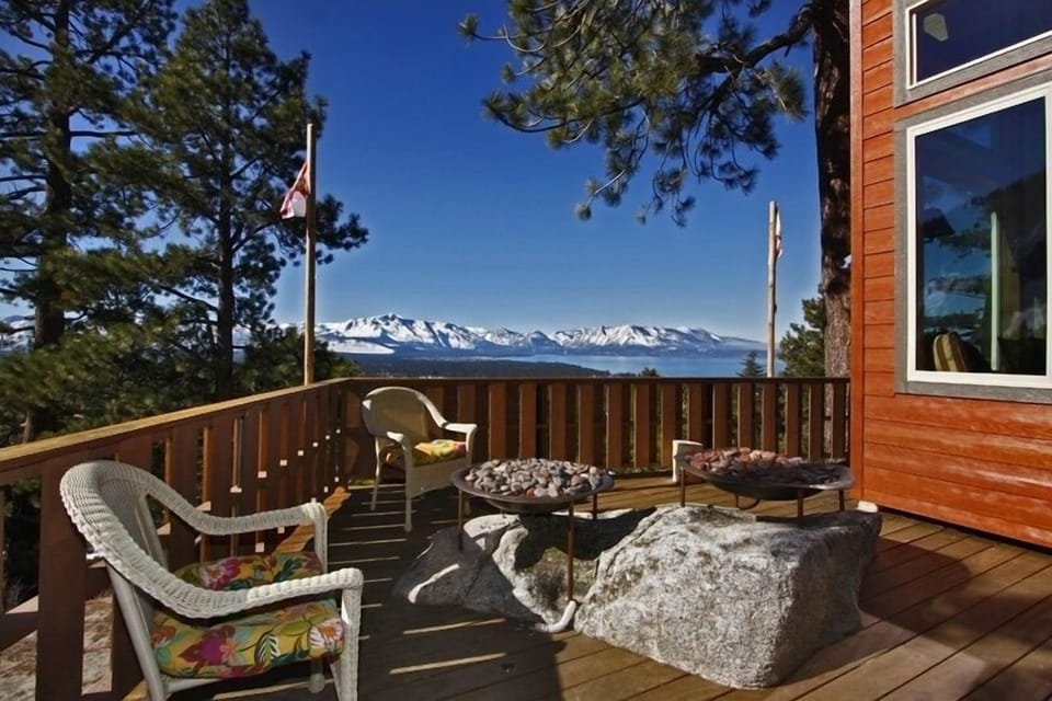 Lake and Mountains from the Fire-bowls!
