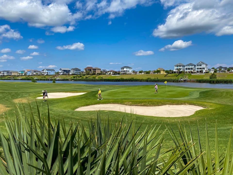 Myrtlewood Golf Course and Restaurant, a 2-minute drive from the condo. 