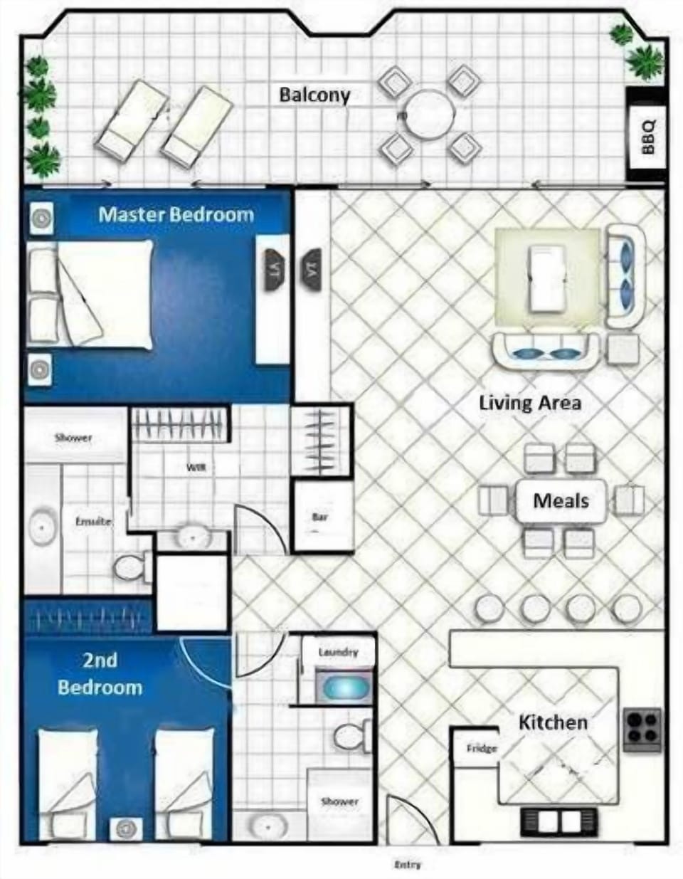 Apartment layout