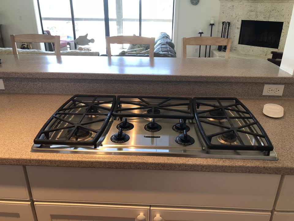 Gas cook top
