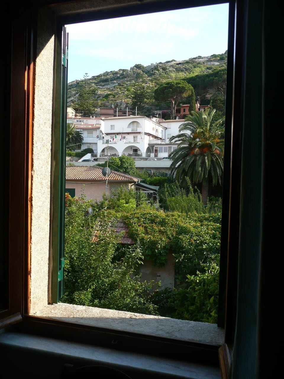 View from master bedroom on upper floor.