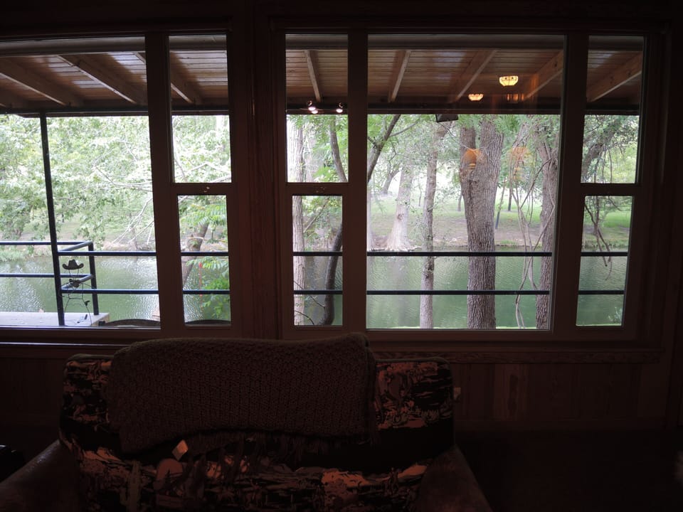 Creek view from Master bedroom