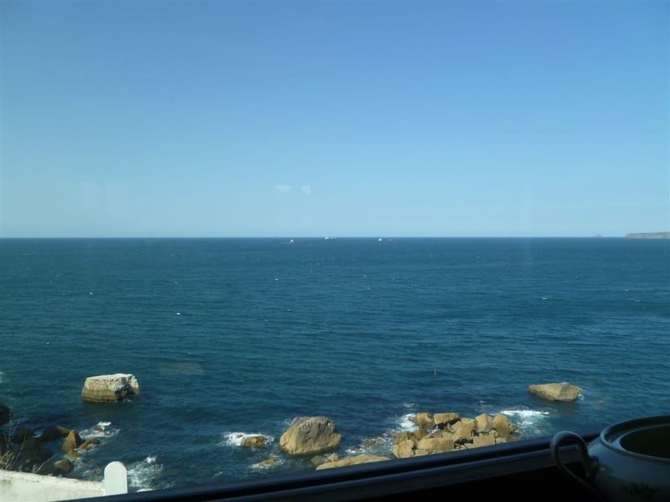 View from the main house. Summer time. 