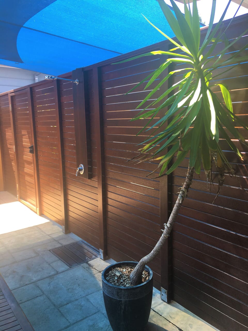 Outdoor shower
