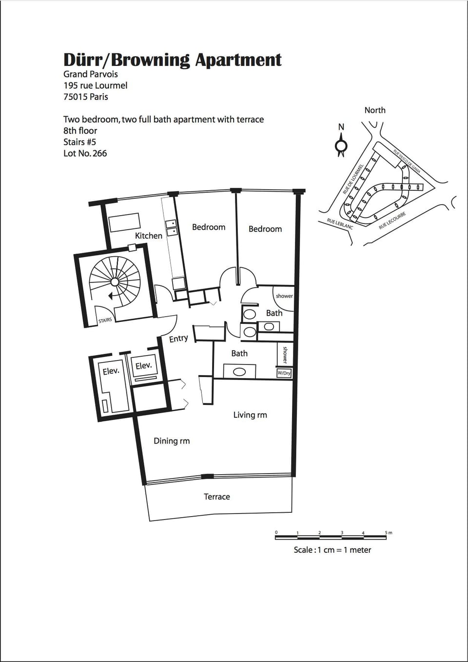 1000 square feet (95m2) of light on 8th floor. Windows are in every room.