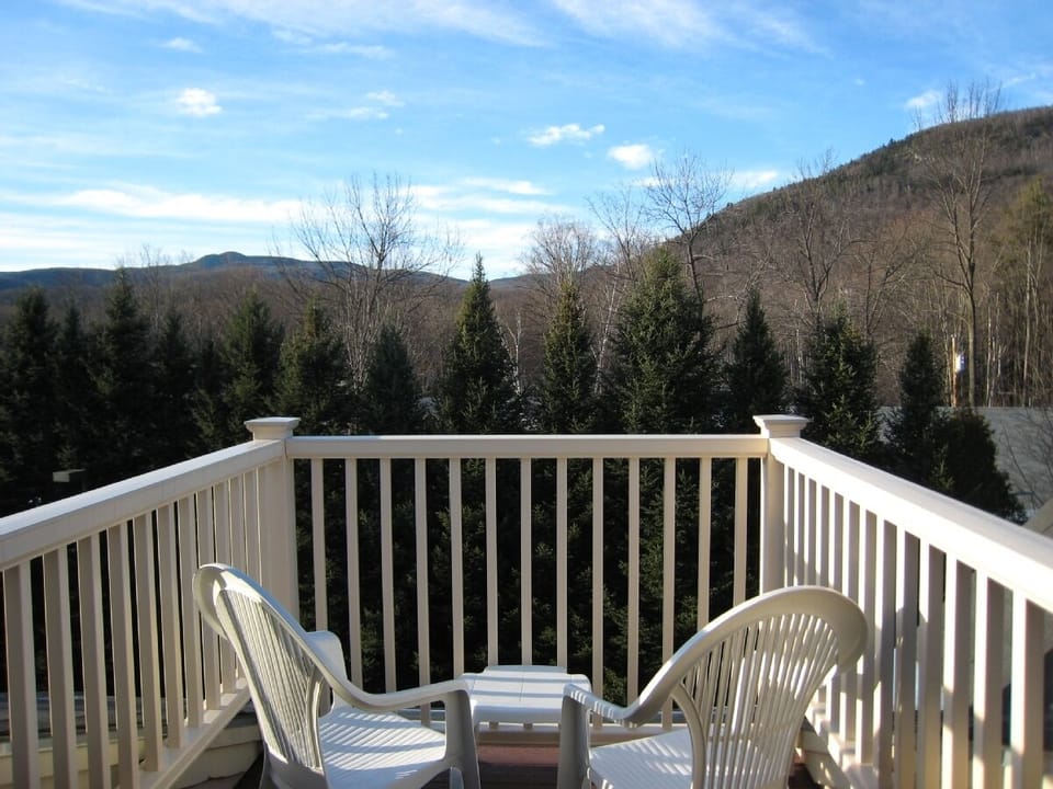 Roof Deck with seating (We also have a deck off the living room)
