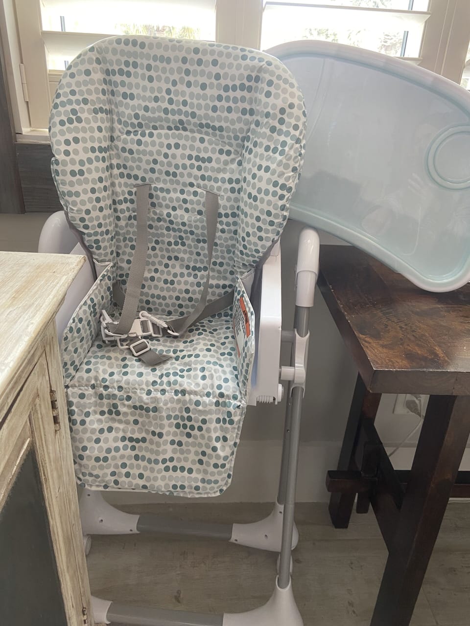 High chair to toddler chair