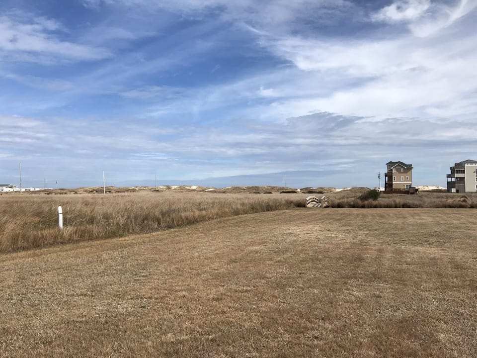 February 15, 2018
Ground level view looking towards the beach.