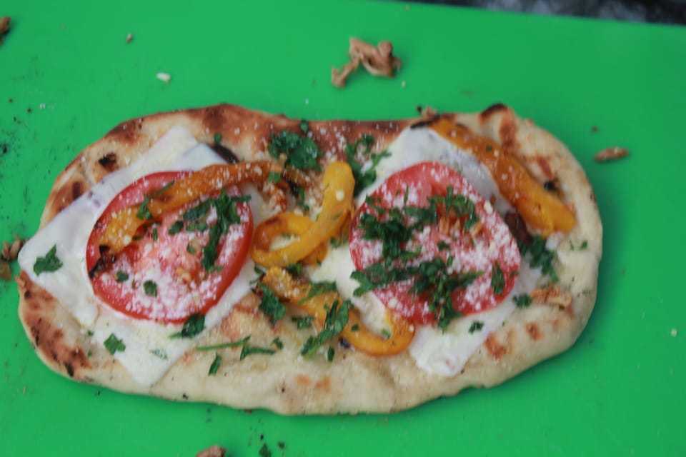 Use the out door grill to have a BBQ or even make yummy pizza's.