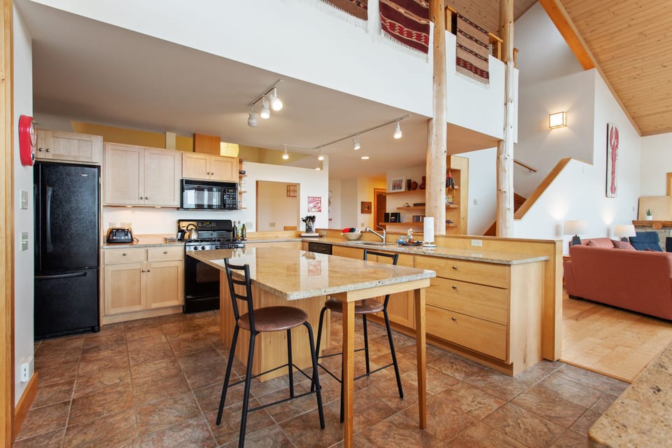 Fully equipped kitchen