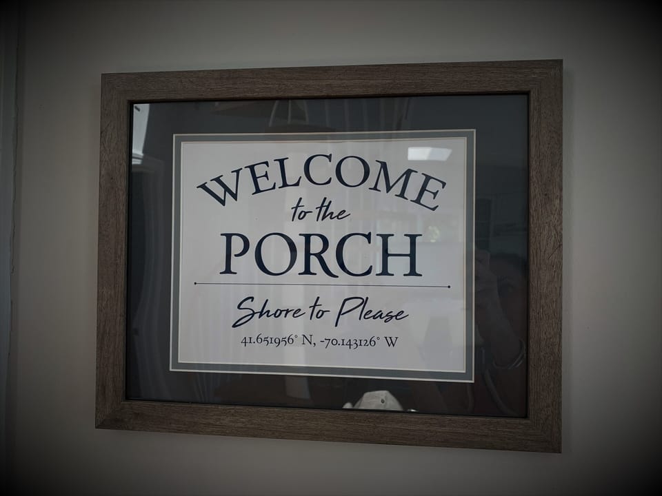 Welcome to the Porch - views can't be beat!