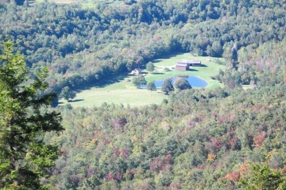 View from Little Baldie, the top of the Fielder Farm