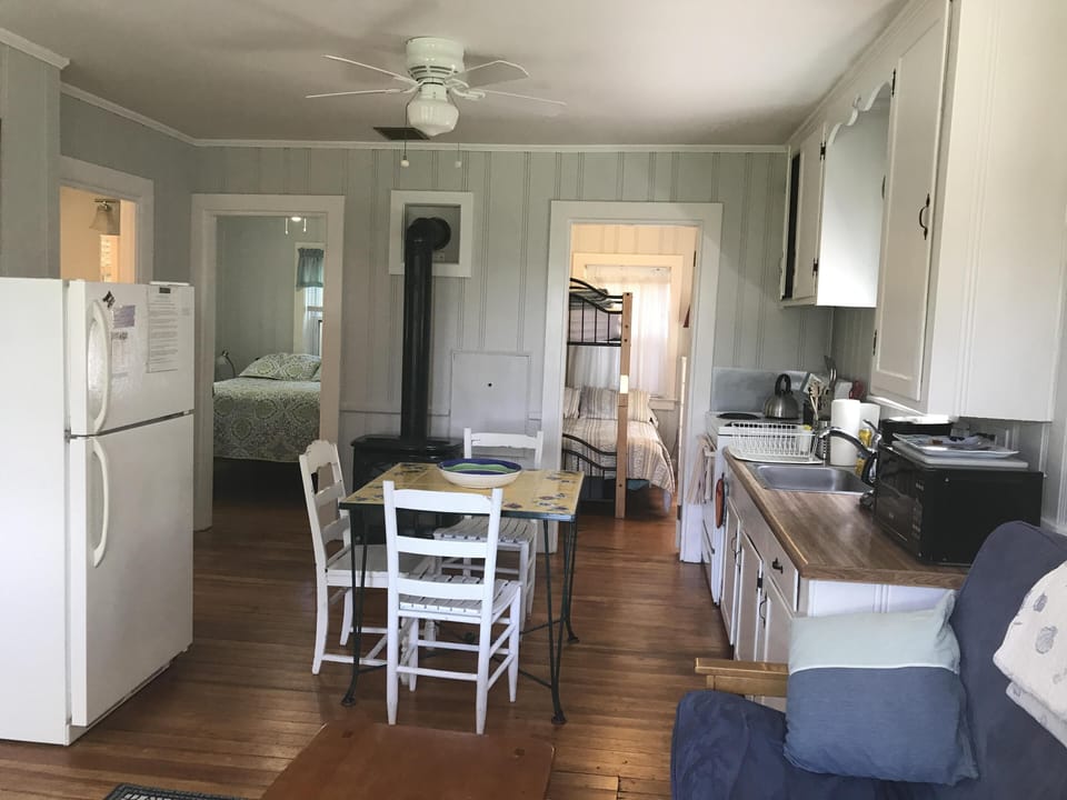 Two small bedrooms towards the back. 
