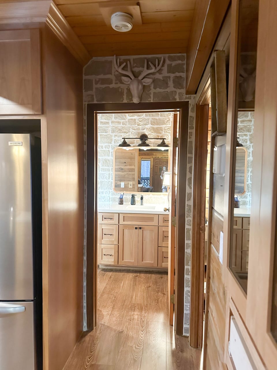 Main floor bathroom entrance