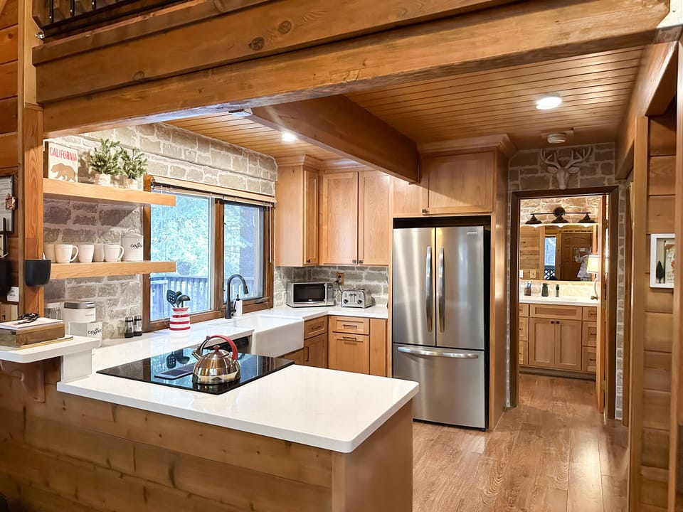 Remodeled kitchen 