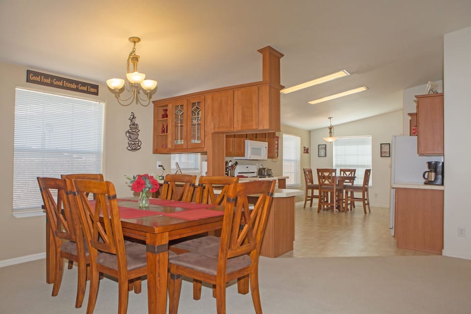 Dining Area and Kitchen